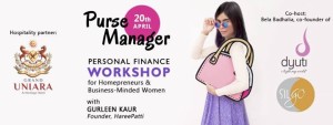 PERSONAL FINANCE WORKSHOP 'PURSE MANAGER' WITH GURLEEN KAUR