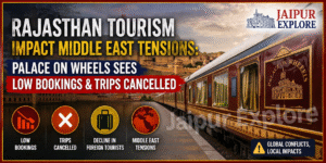 Rajasthan Tourism Impact Middle East Tensions: Are Palace on Wheels Bookings Declining? 1 ChatGPT Image Apr 16 2026 09 30 47 AM