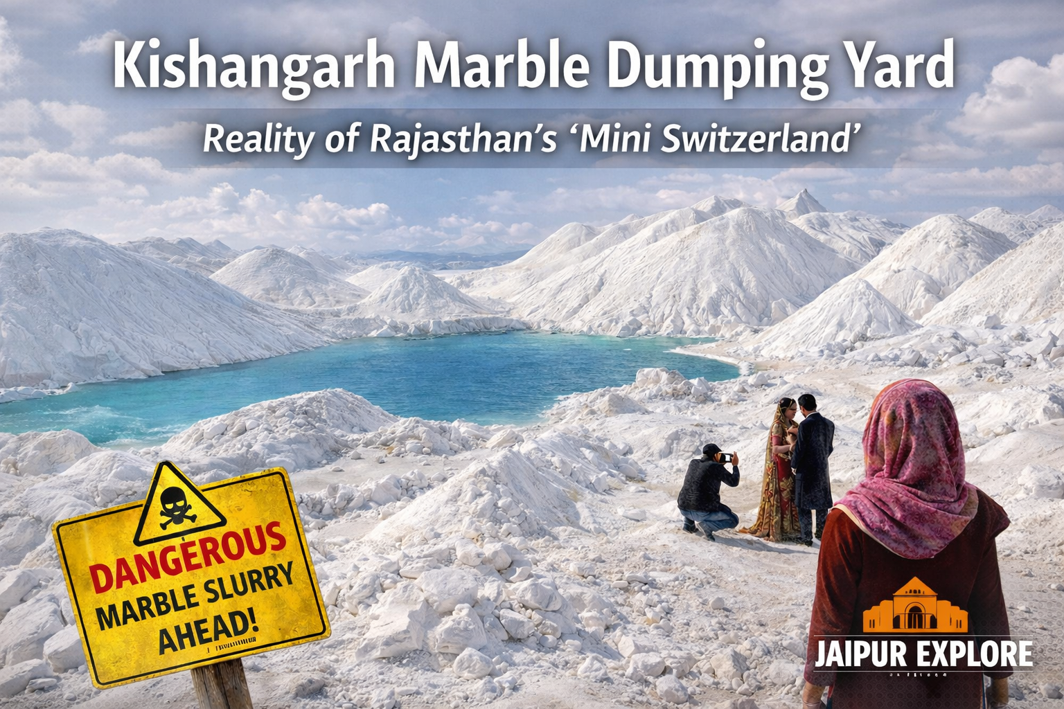 Marble waste and wedding in Rajasthan